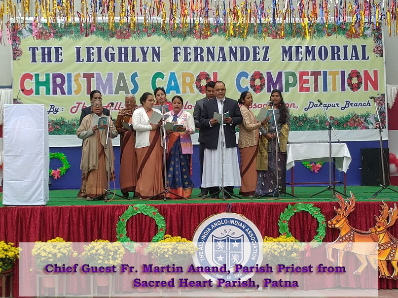 Chief Guest Fr. Martin Anand from Sacred Heart Parish, Patna