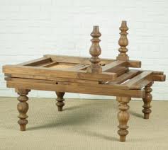 teak campaign_day_bed_with_wood_slots